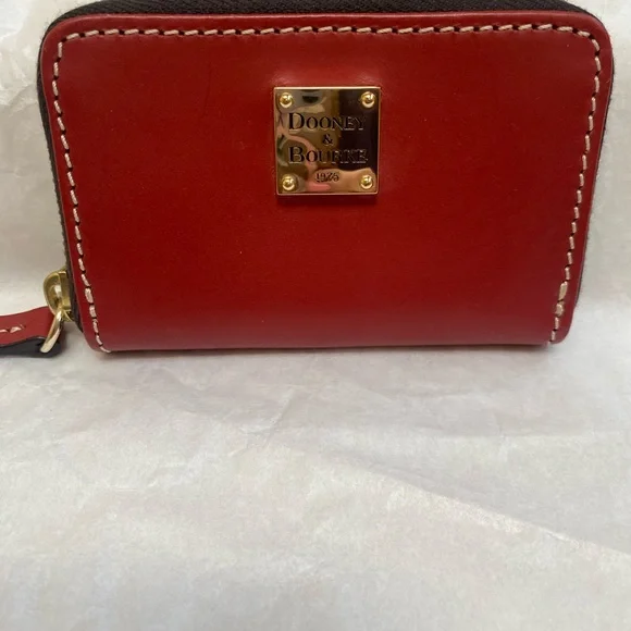 Dooney & Bourke Red Women's Wallet - Picture 1 of 4